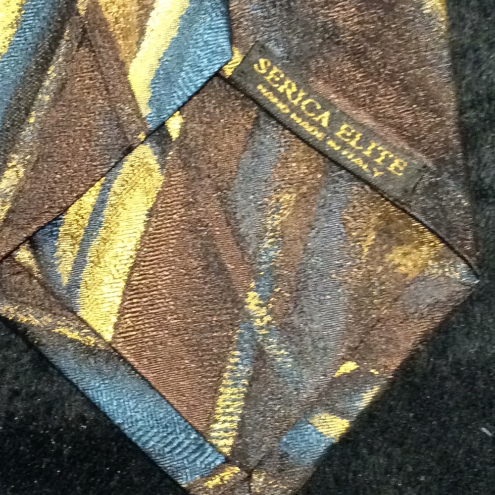 Serica Elite silk tie made in Italy vintage -new